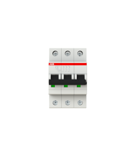 Interruptor automático S203M-C16 3P 16A C 15kA