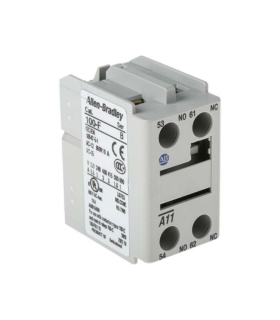 Bloque contactos auxiliar montaje frontal 1 NC+1 NA para 100-C