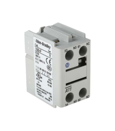 Bloque contactos auxiliar montaje frontal 1 NC+1 NA para 100-C