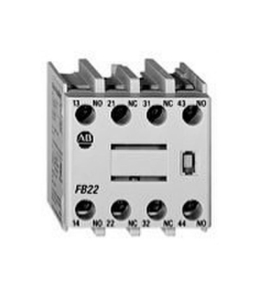 Bloque contactos auxiliar montaje frontal 2 NA para 100-C