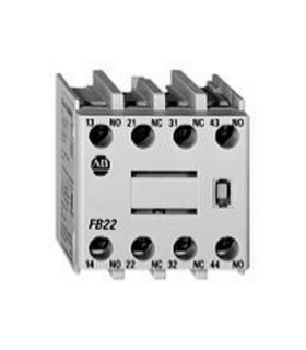 Bloque contactos auxiliar montaje frontal 4 NA para 100-C