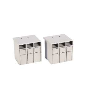 Cubierta terminal 140G marco-G 4P 50mm