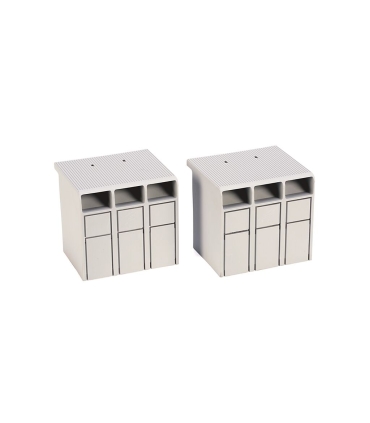 Cubierta terminal 140G marco-G 4P 50mm